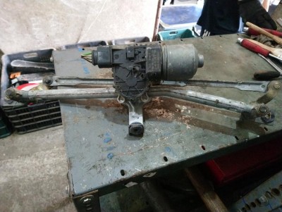 bontott --->első ablaktörlő motor plusz mechanika SKODA FABIA I (6Y2) R/027#5303 raktárazonosítóval